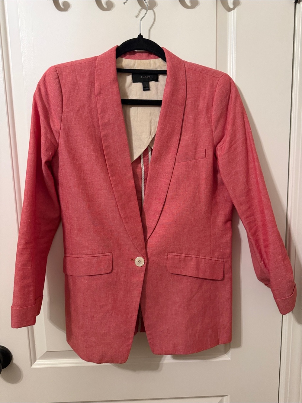 J. Crew linen blazer